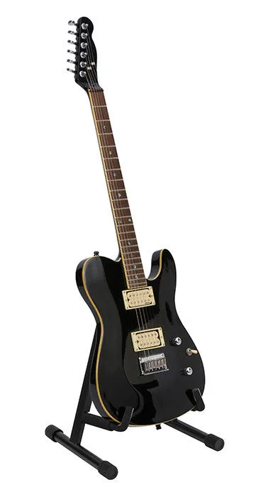 On Stage QuikSqueeze Heavy Duty Adjustable A-Frame Guitar Stand