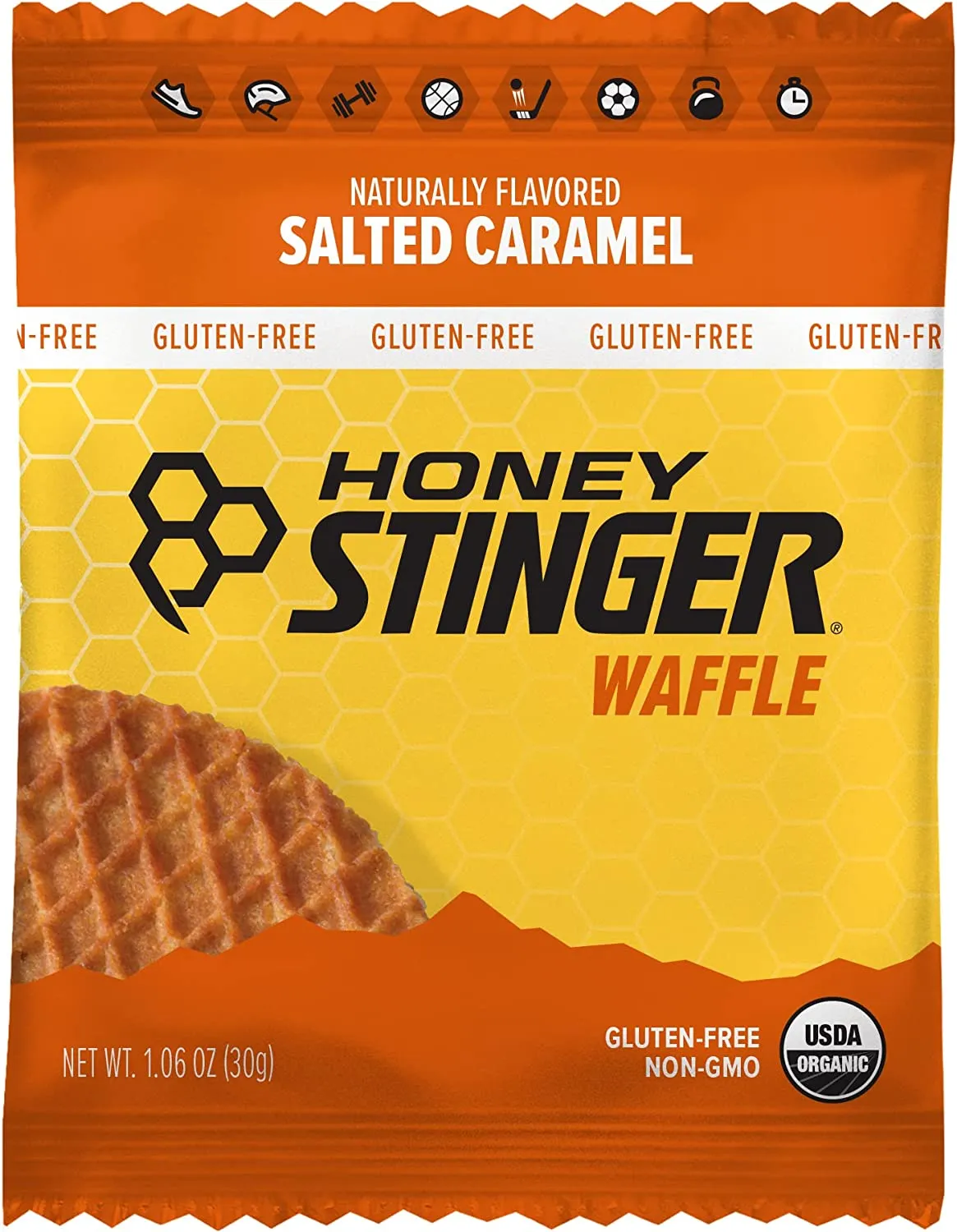 Organic Gluten-Free Waffle - Salted Caramel