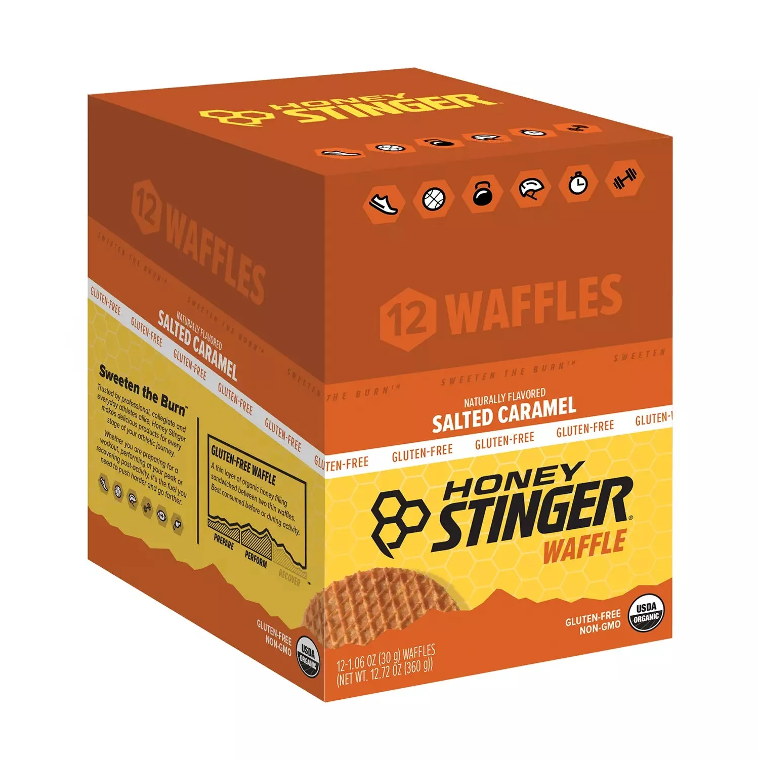 Organic Gluten-Free Waffle - Salted Caramel