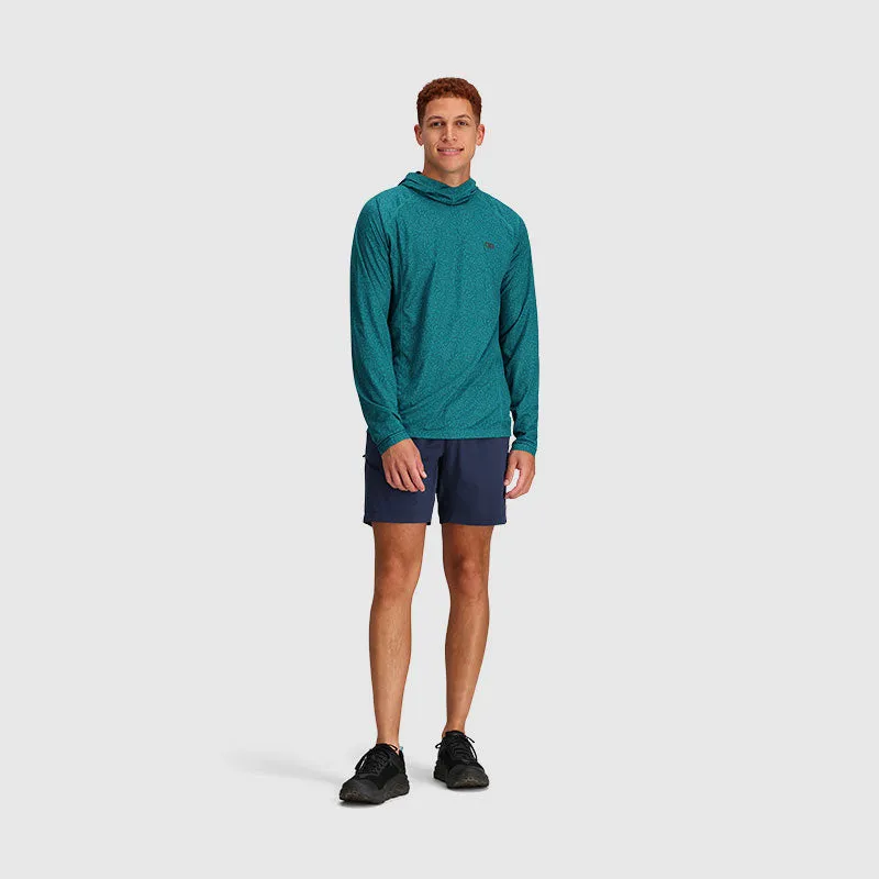 Outdoor Research Echo Printed Mens Long Sleeve Hooded Top