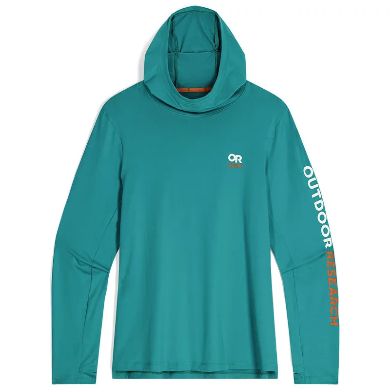 Outdoor Research Graphic ActiveIce Spectrum Sun Mens Long Sleeve Hooded Top