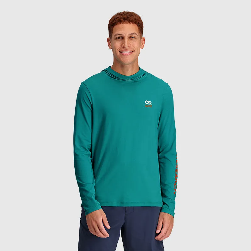 Outdoor Research Graphic ActiveIce Spectrum Sun Mens Long Sleeve Hooded Top