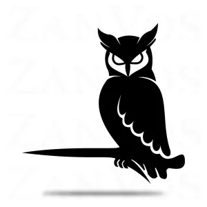 Owl Tree Stake