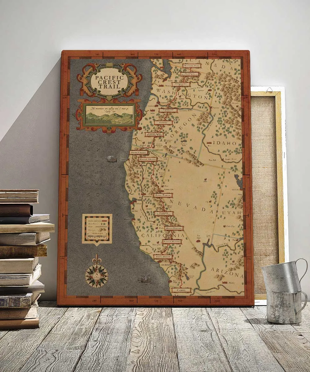 Pacific Crest Trail Map