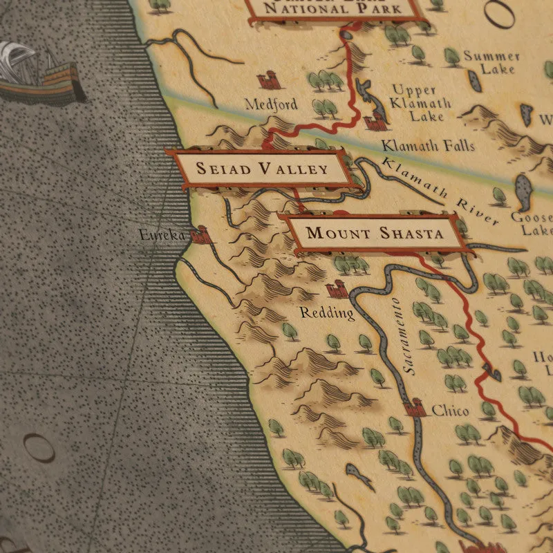 Pacific Crest Trail Map