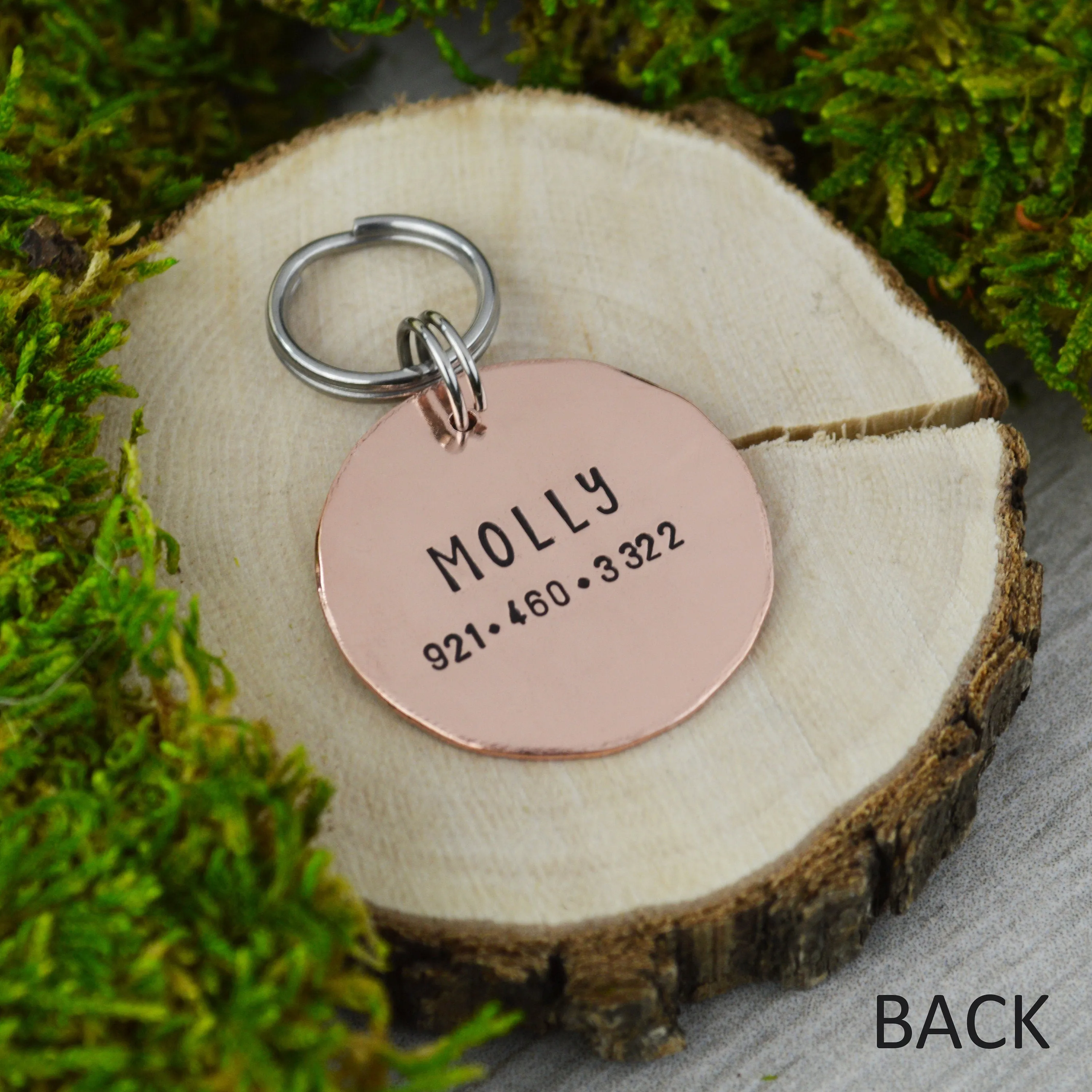 Path to the Peaks Pet ID Tag