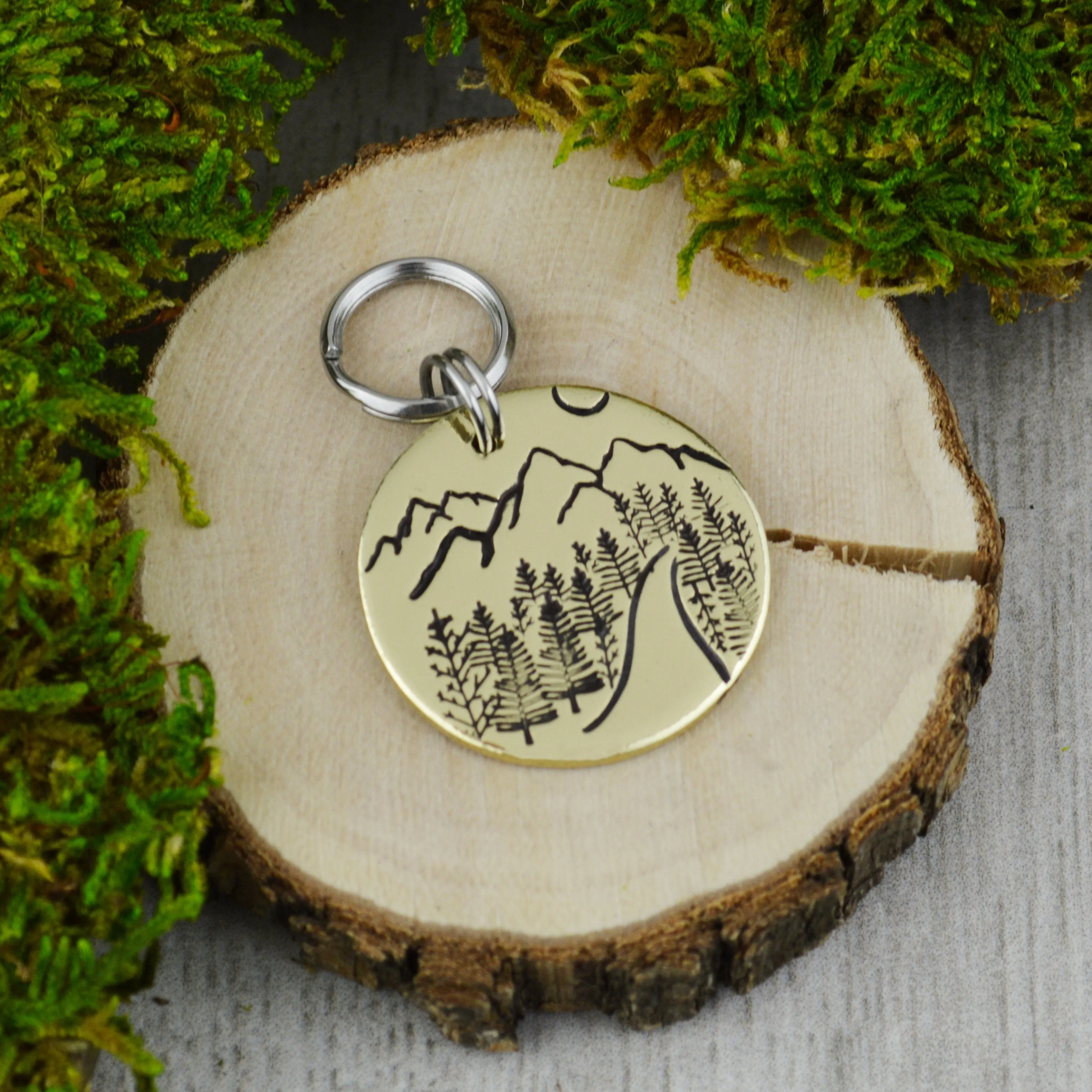 Path to the Peaks Pet ID Tag