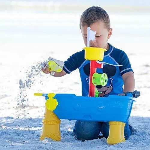 Pirate Ship Boat Sand and Water Table Play Set