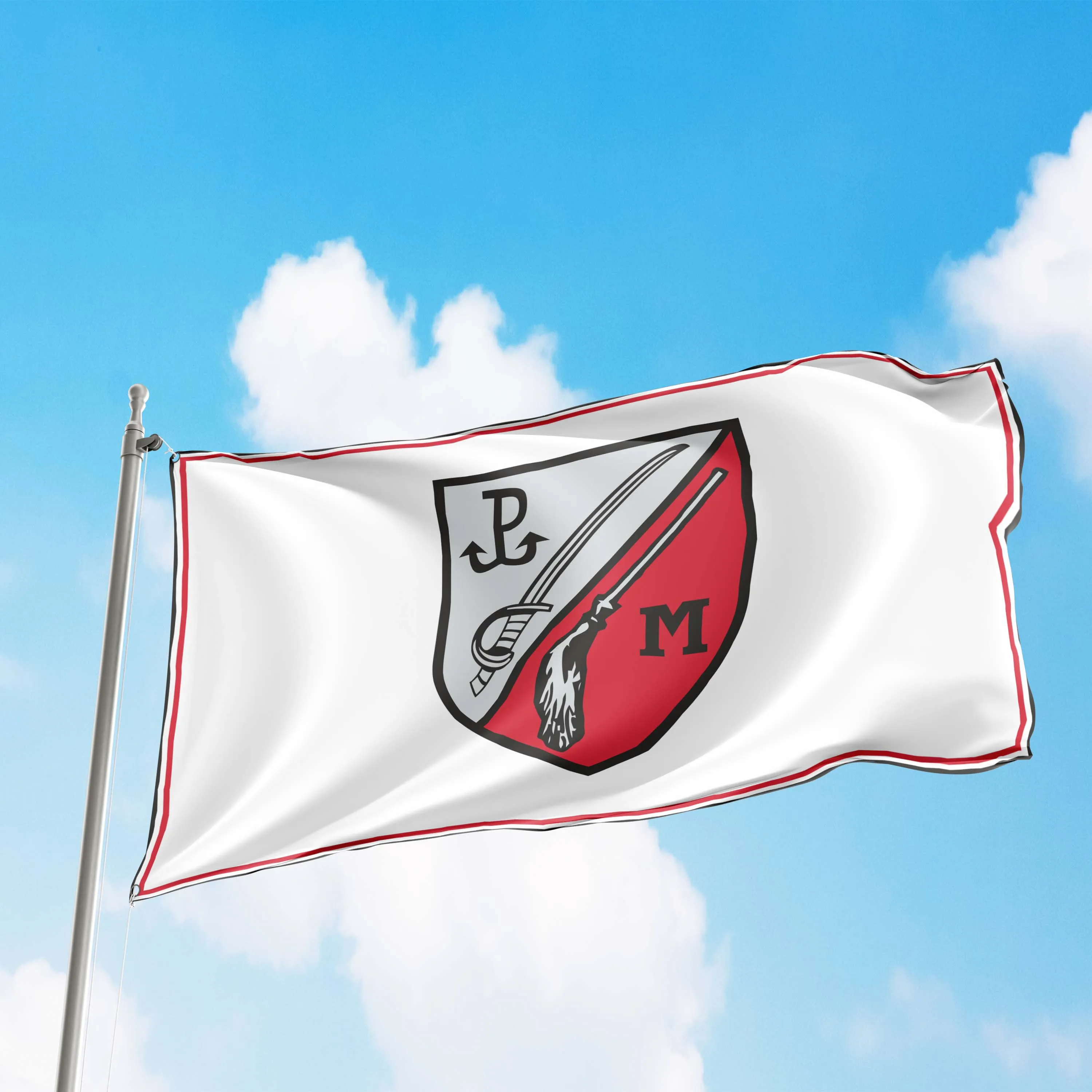 Poland TF-50 JWK Special Force Flag Banner