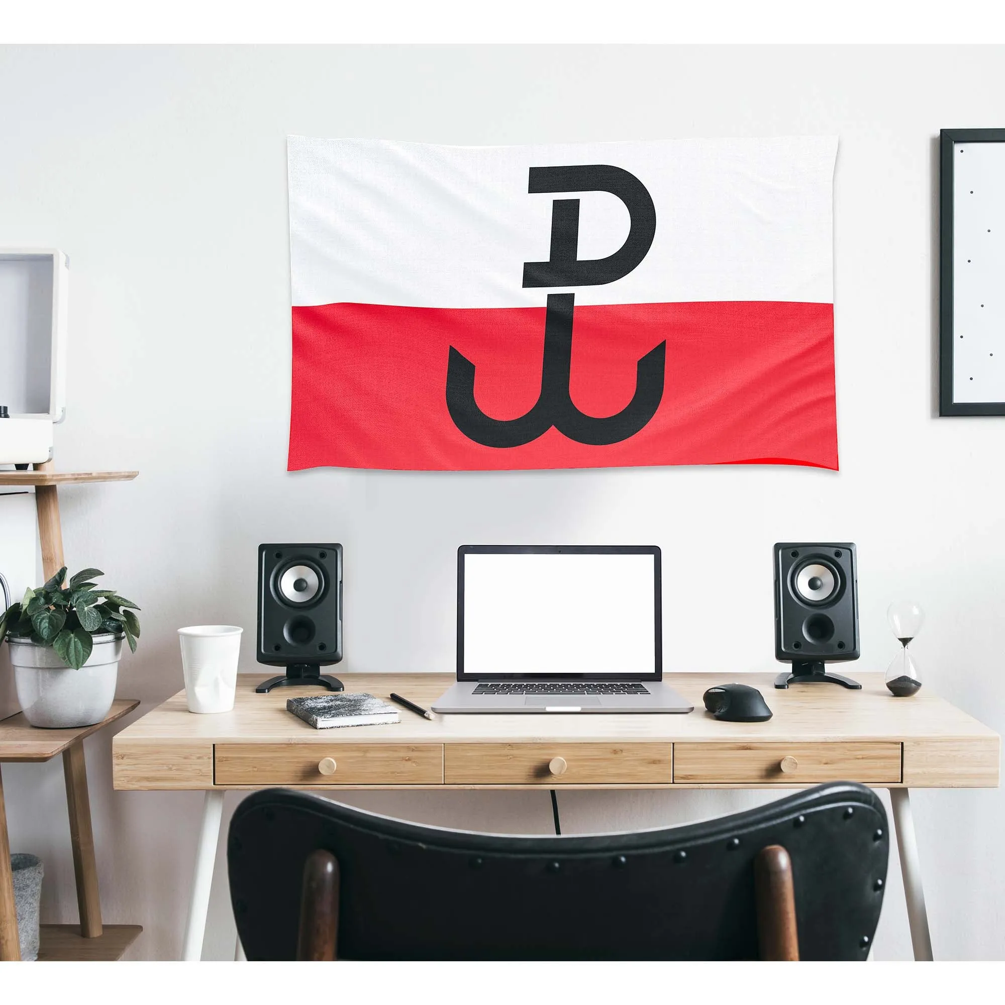 Polish Home Army Flag Banner