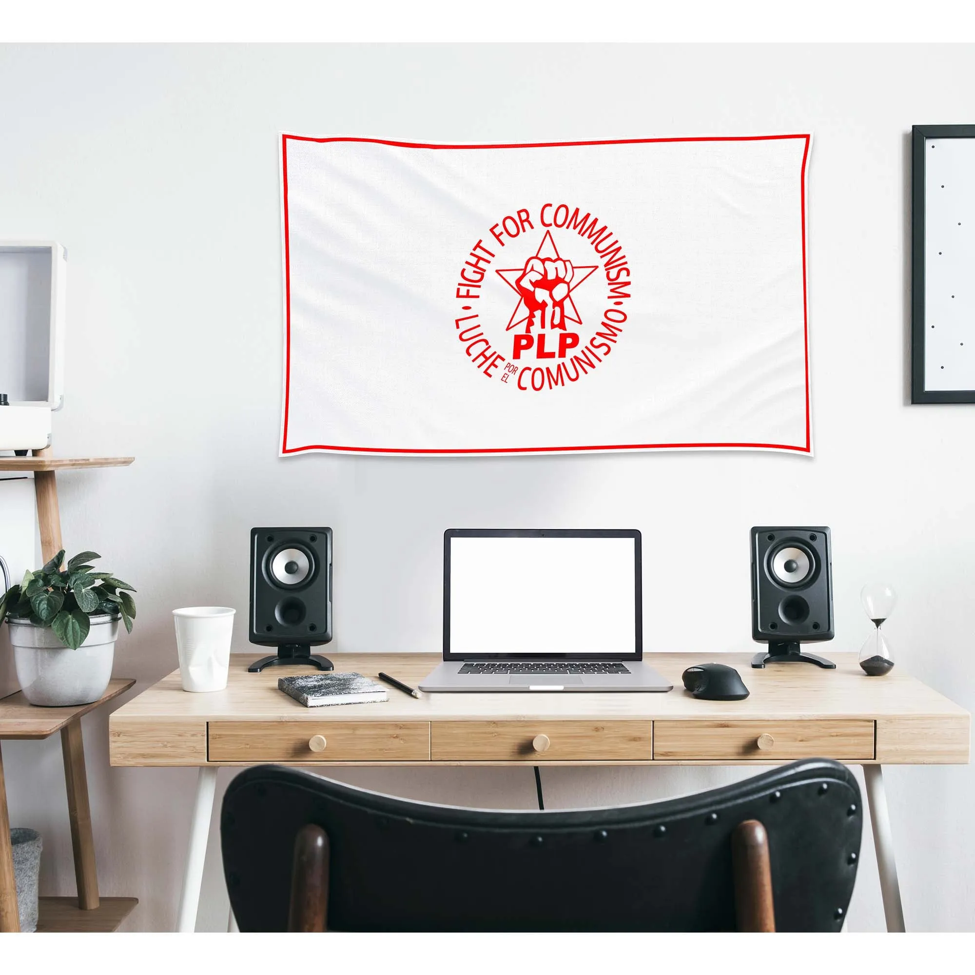Progressive Labor Party USA Flag Banner