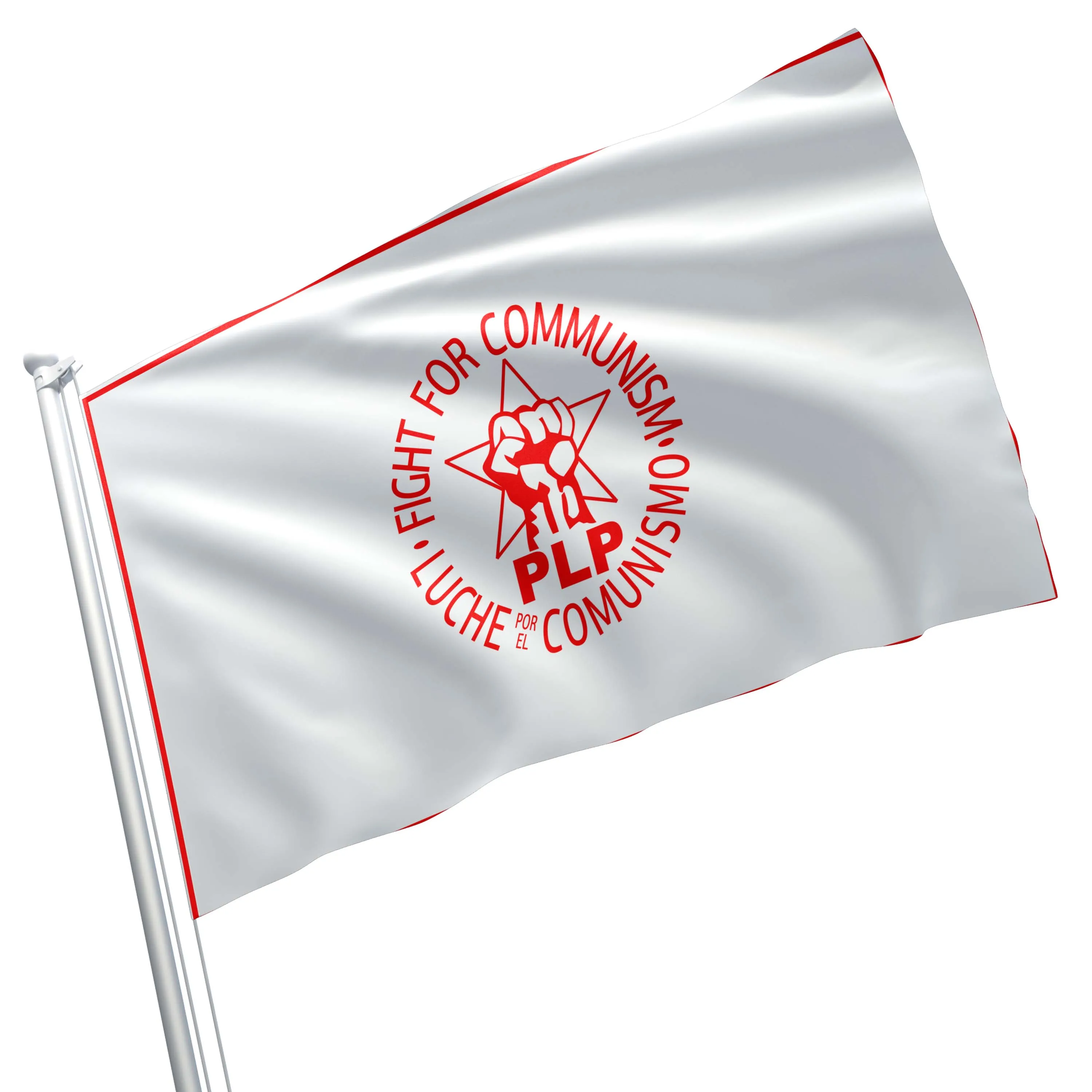 Progressive Labor Party USA Flag Banner