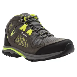 Propet Womens Peak Dk Grey/Lime