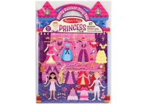 Puffy Sticker Play Set - Princess