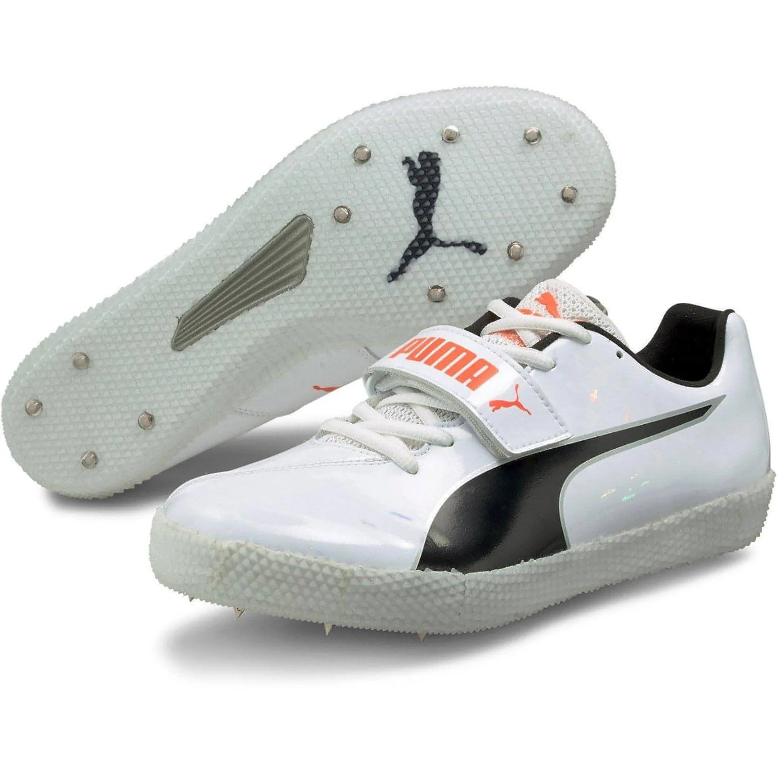 Puma evoSpeed High Jump 6 Field Event Spikes - White