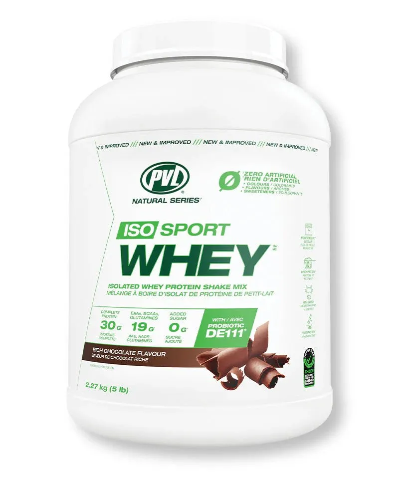PVL Iso Sport Whey 2.27 kg Protein Powder
