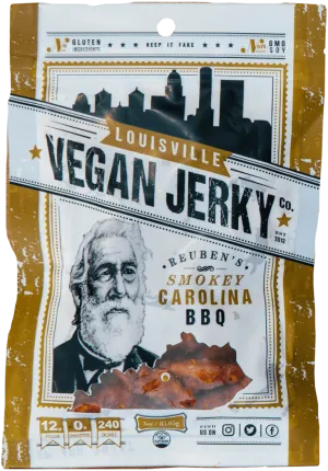 Reuben's Smokey Carolina BBQ by Louisville Vegan Jerky