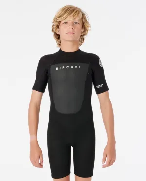 Rip Curl Omega 1.5mm S/SL Spring Suit Boys - Black