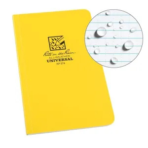 Rite in the Rain No374 Soft Cover Book Universal Yellow