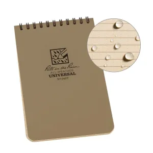 Rite in the Rain No946T Top Spiral 4x6 Notebook Universal Tan