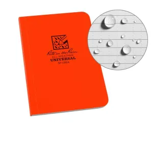 Rite in the Rain NoOR54 Soft Cover Book Pocket Memo Blaze Orange