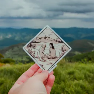 Roan Mountain- Trails & Tails Sticker