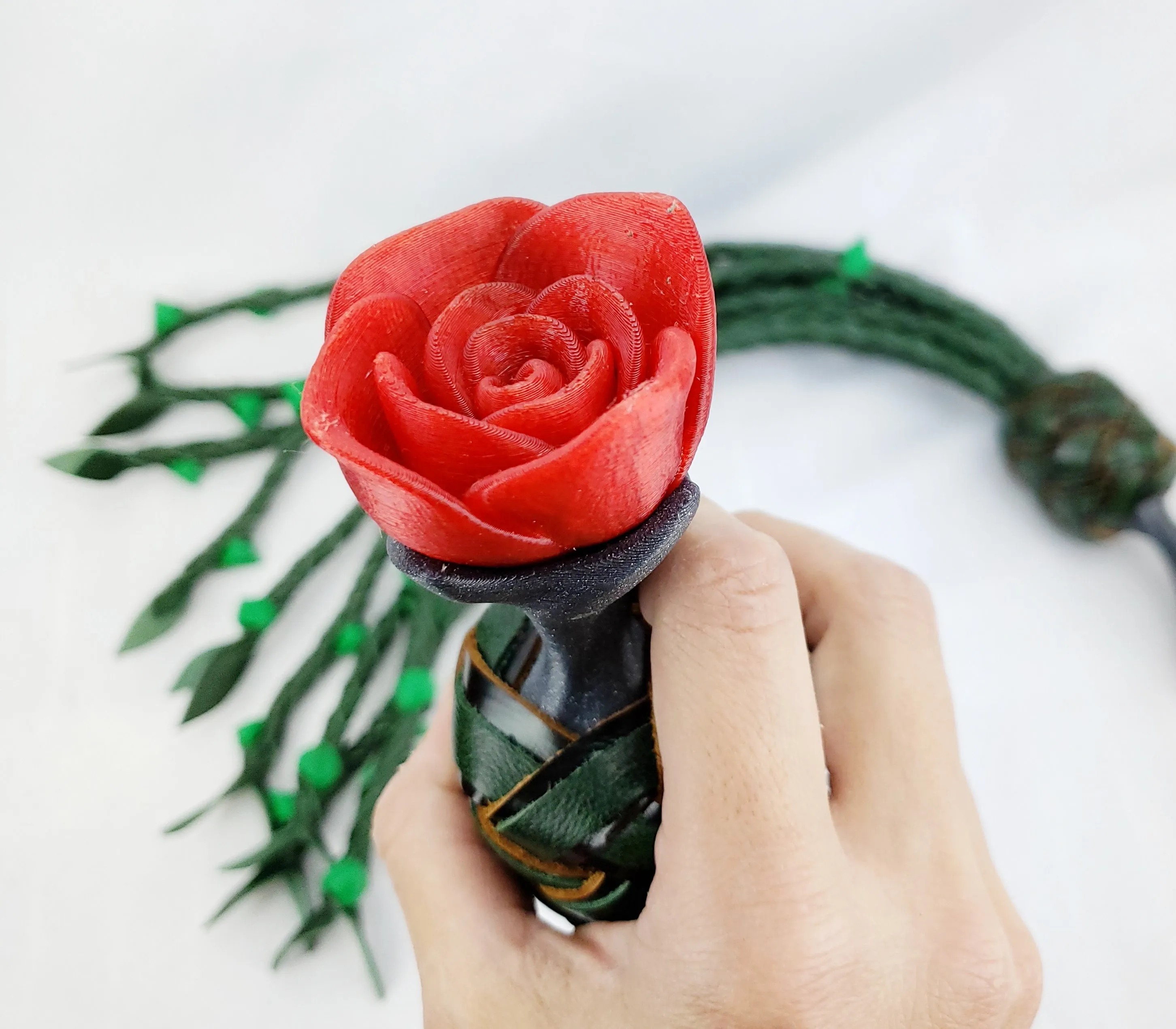 Rose Thorn Cat O Nine- Made to Order