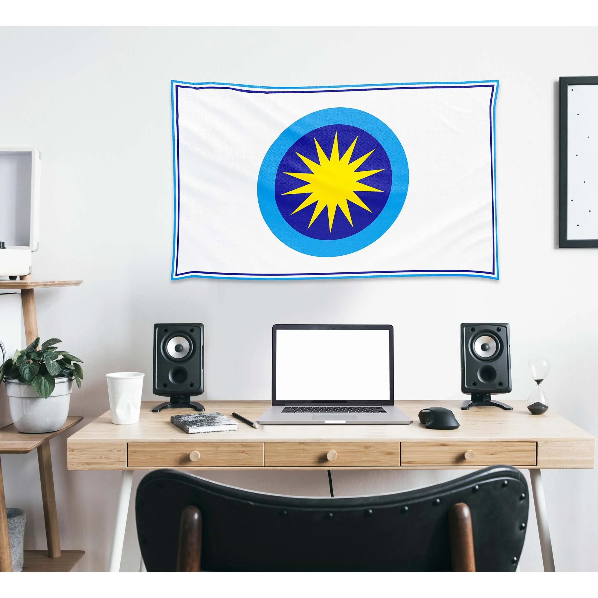 Royal Malaysian Air Force Roundel Flag Banner