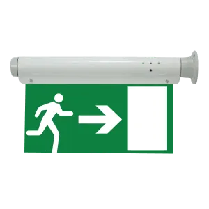 RR 5Pcs Super Bright LED Emergency Right Arrow Running To Door Exit Sign - RR-2912EXRRD