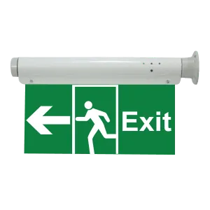 RR 5Pcs Super Bright LED Emergency Running Left Arrow Exit Sign - RR-2912EXRLA
