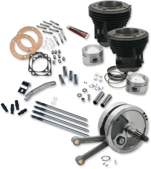 S&S Cycle 91-9130 Big Bore Stroker Kit - 93in. - 9.1:1 High Compression