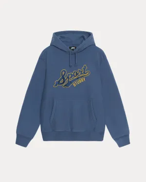 SATIN PATCH HOODIE