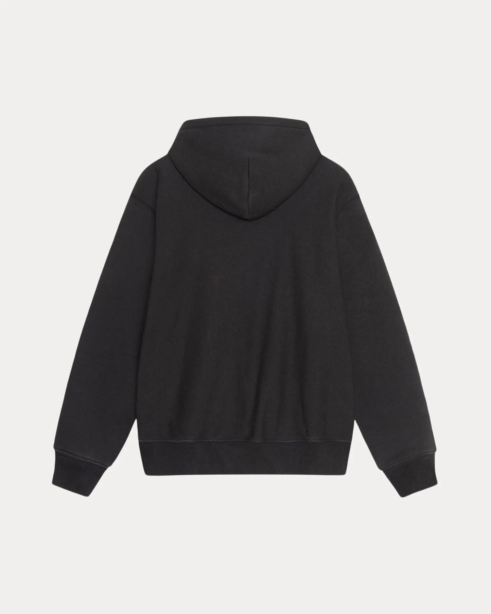 SATIN PATCH HOODIE
