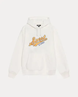 SATIN PATCH HOODIE