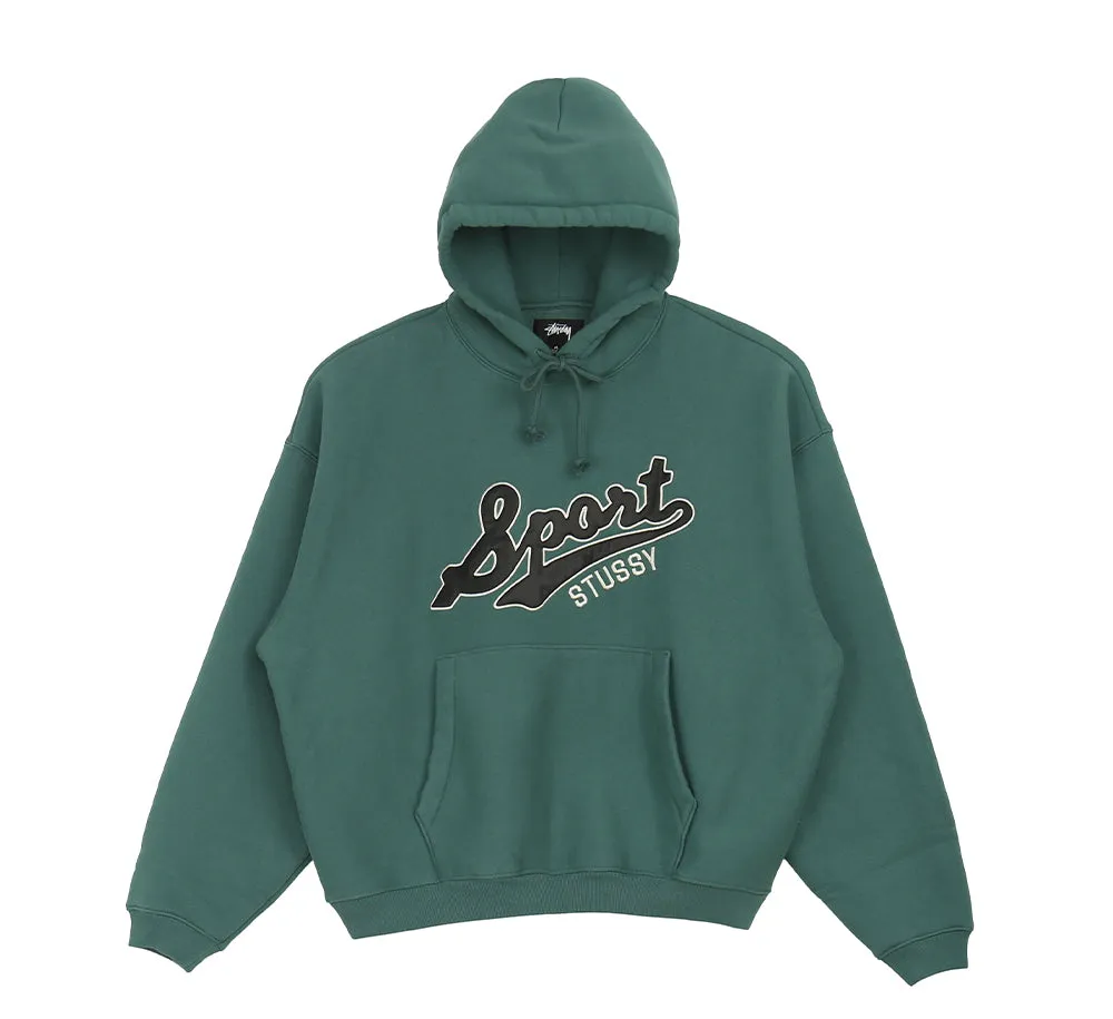 Satin Patch Oversized Hood