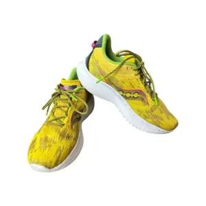 Saucony Men's Kinvara 14 Yellow Lace Up 'Otherworld' Running Shoe Size 8