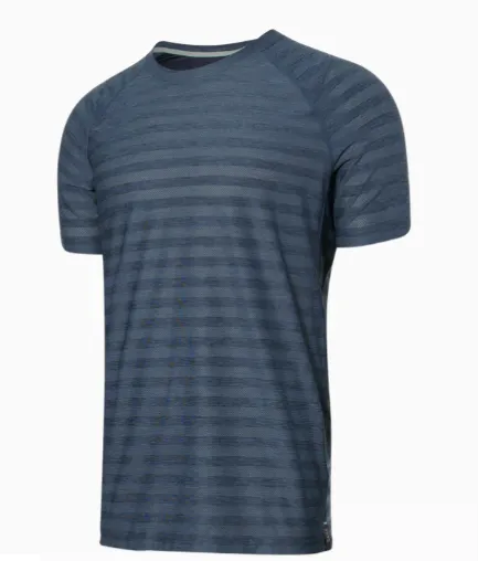 Saxx Hot Shot DropTemp Cool Mesh Crew - Dark Denim Heather