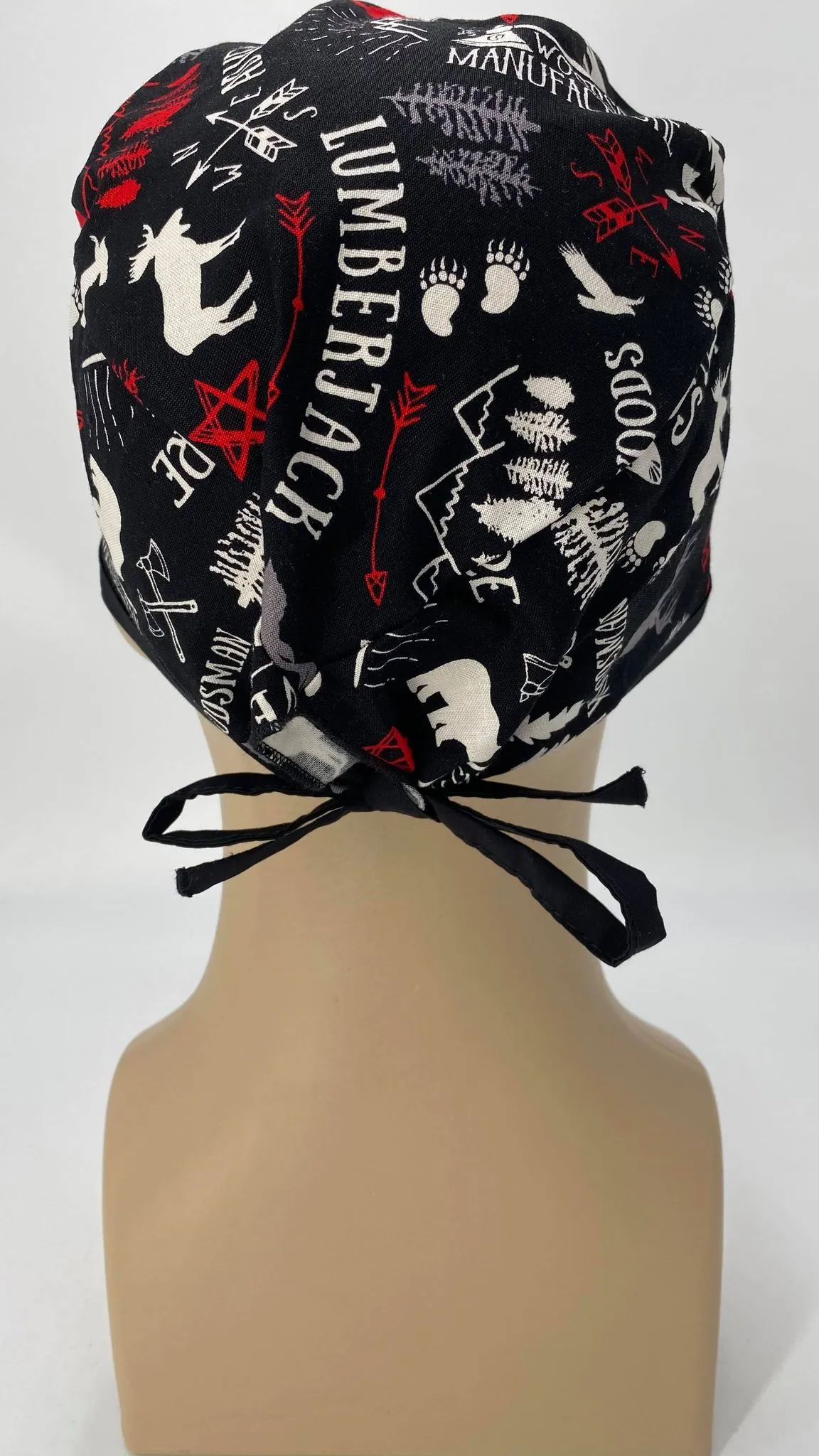 Scrub Cap Medical Surgeon Head Cover Surgical Hat Nurse Nursing Operating Room, Wilderness Forest Wiccan