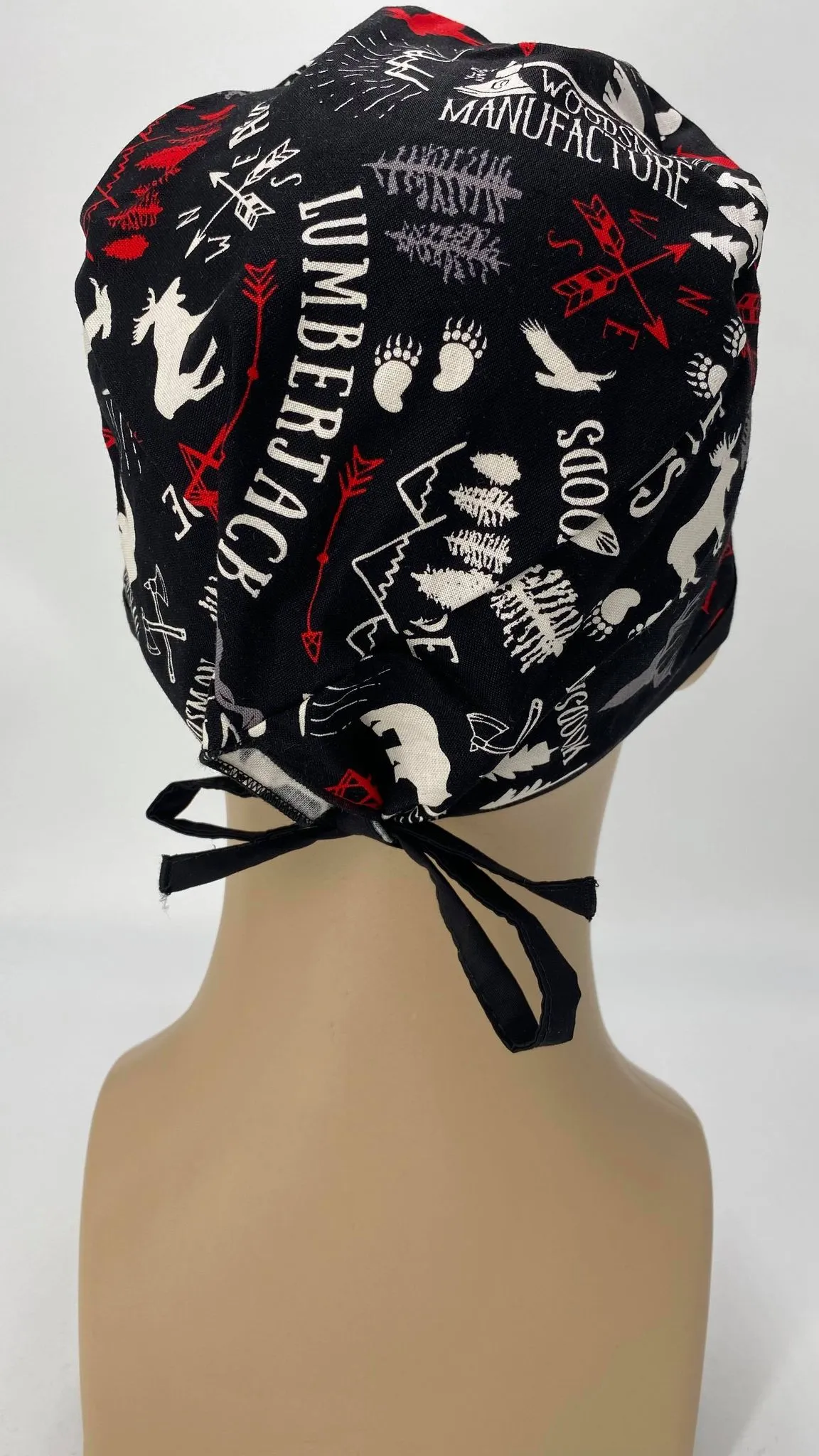 Scrub Cap Medical Surgeon Head Cover Surgical Hat Nurse Nursing Operating Room, Wilderness Forest Wiccan