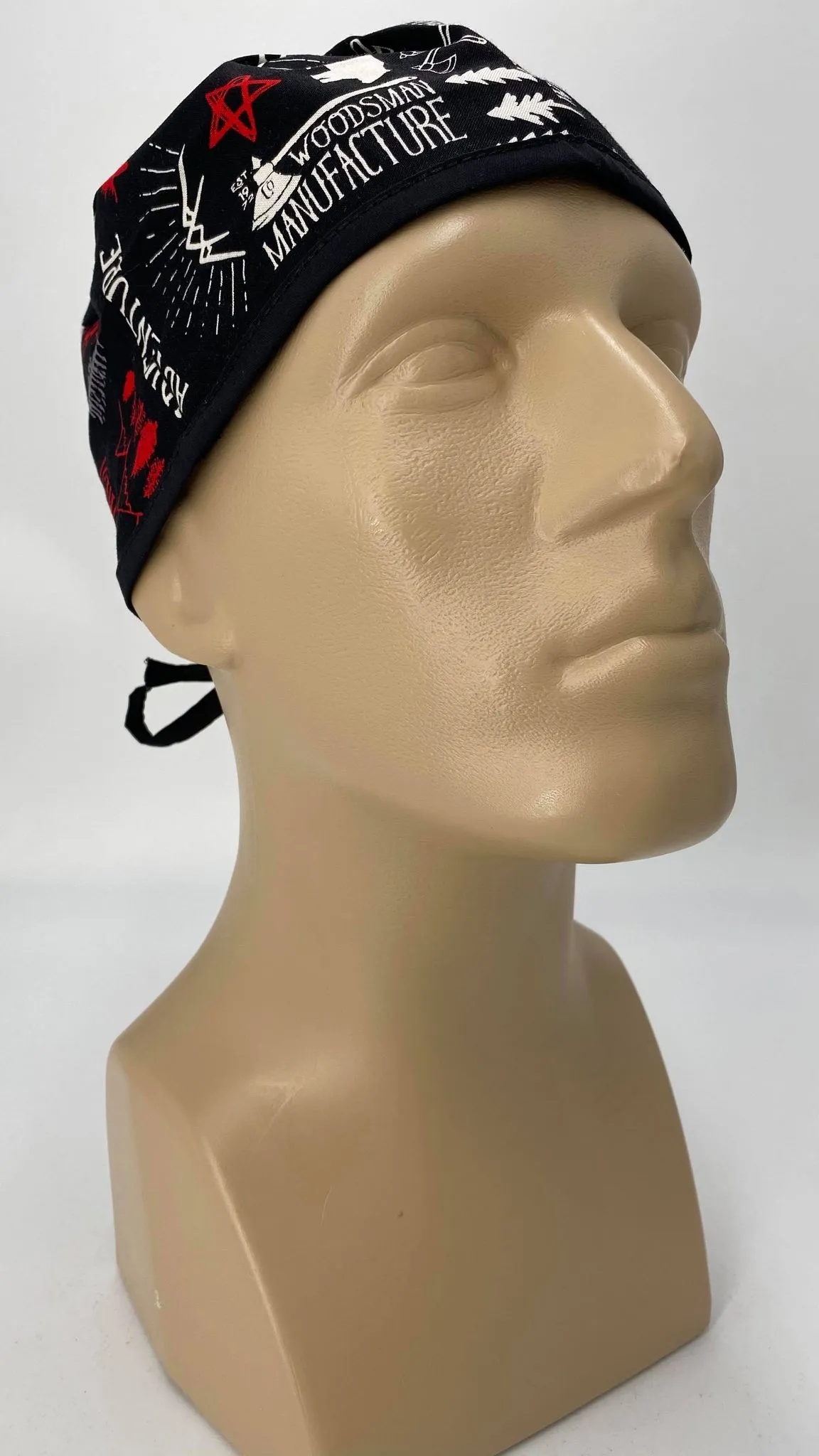 Scrub Cap Medical Surgeon Head Cover Surgical Hat Nurse Nursing Operating Room, Wilderness Forest Wiccan