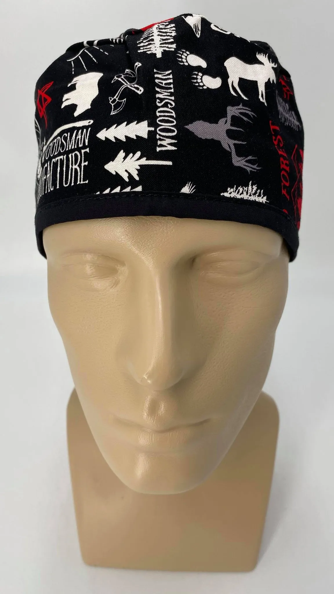 Scrub Cap Medical Surgeon Head Cover Surgical Hat Nurse Nursing Operating Room, Wilderness Forest Wiccan