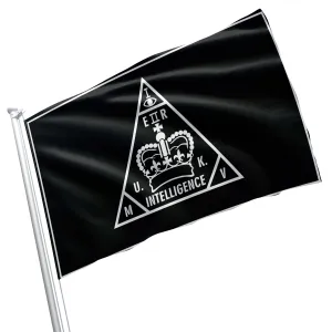 Security Service MI5 (Military Intelligence, Section 5) the United Kingdom's Domestic Counter-Intelligence and Security Agency Flag Banner