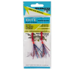 Shinto Pro Bite Enticer Running Carlisle Rig 2pk Size #4