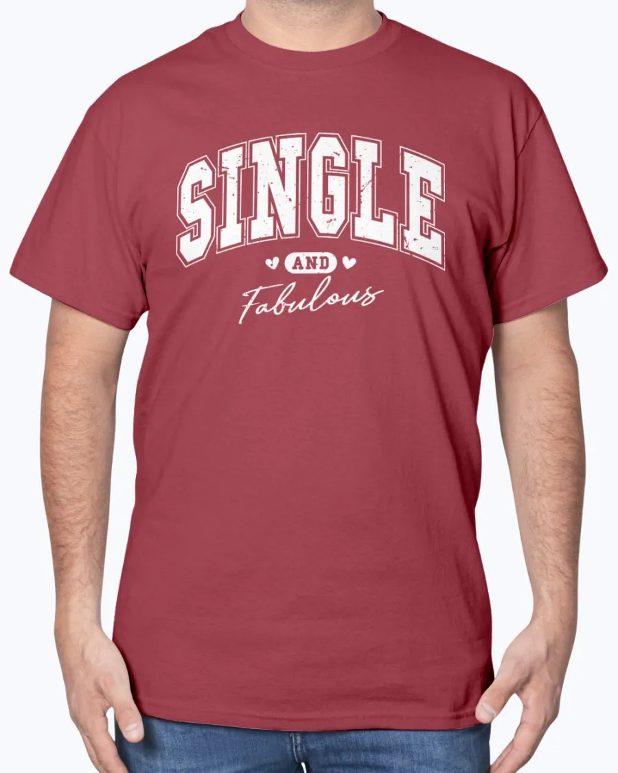Single Fabulous - Heavy Cotton T-Shirt (Mens)