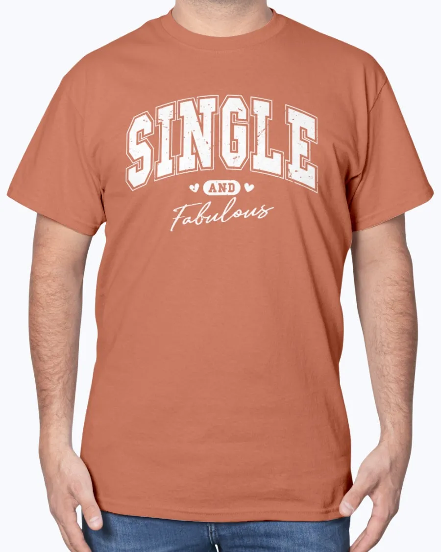 Single Fabulous - Heavy Cotton T-Shirt (Mens)