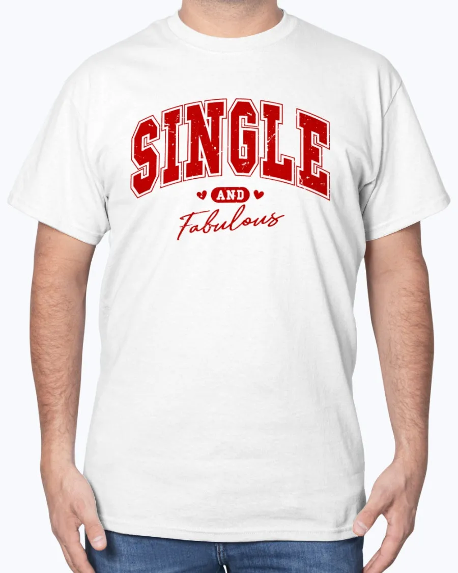Single Fabulous - Heavy Cotton T-Shirt (Mens)