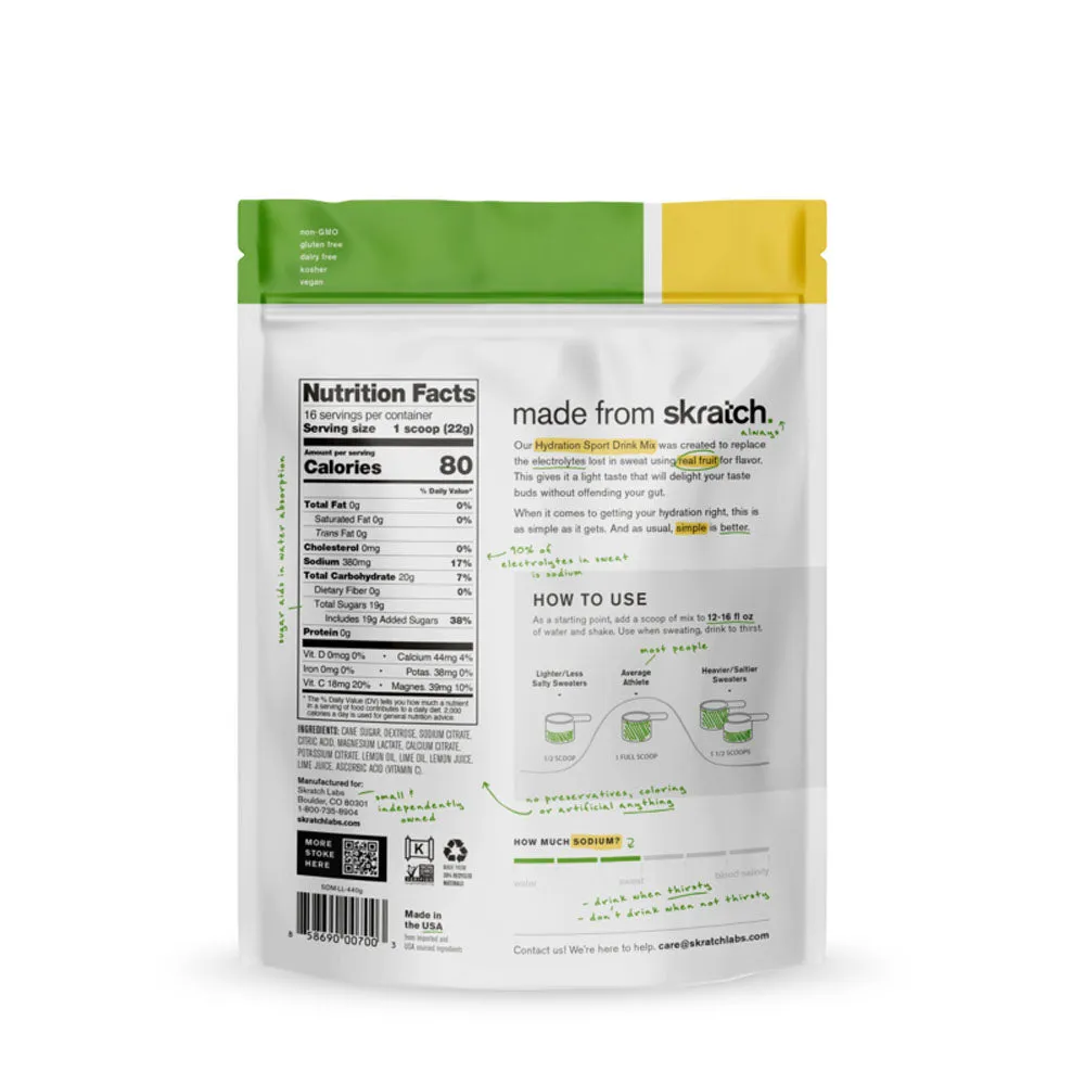 Skratch Labs Sport Hydration Mix 20 Serve