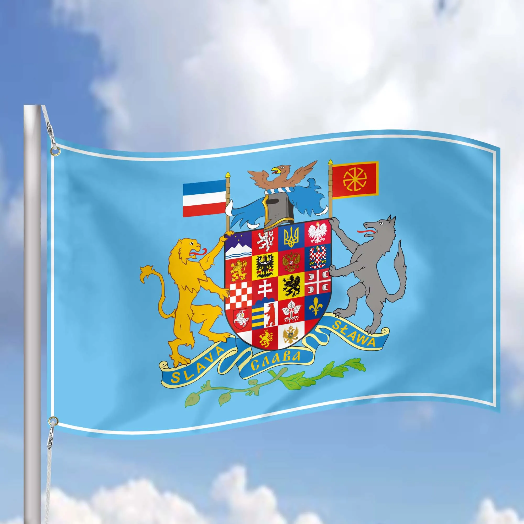 Slavic Union Flag Banner