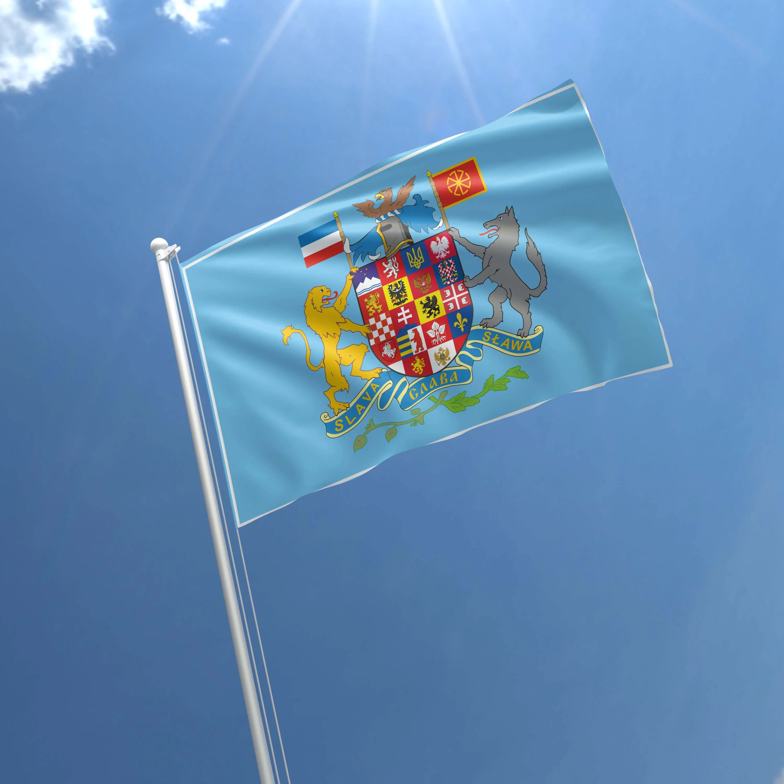 Slavic Union Flag Banner