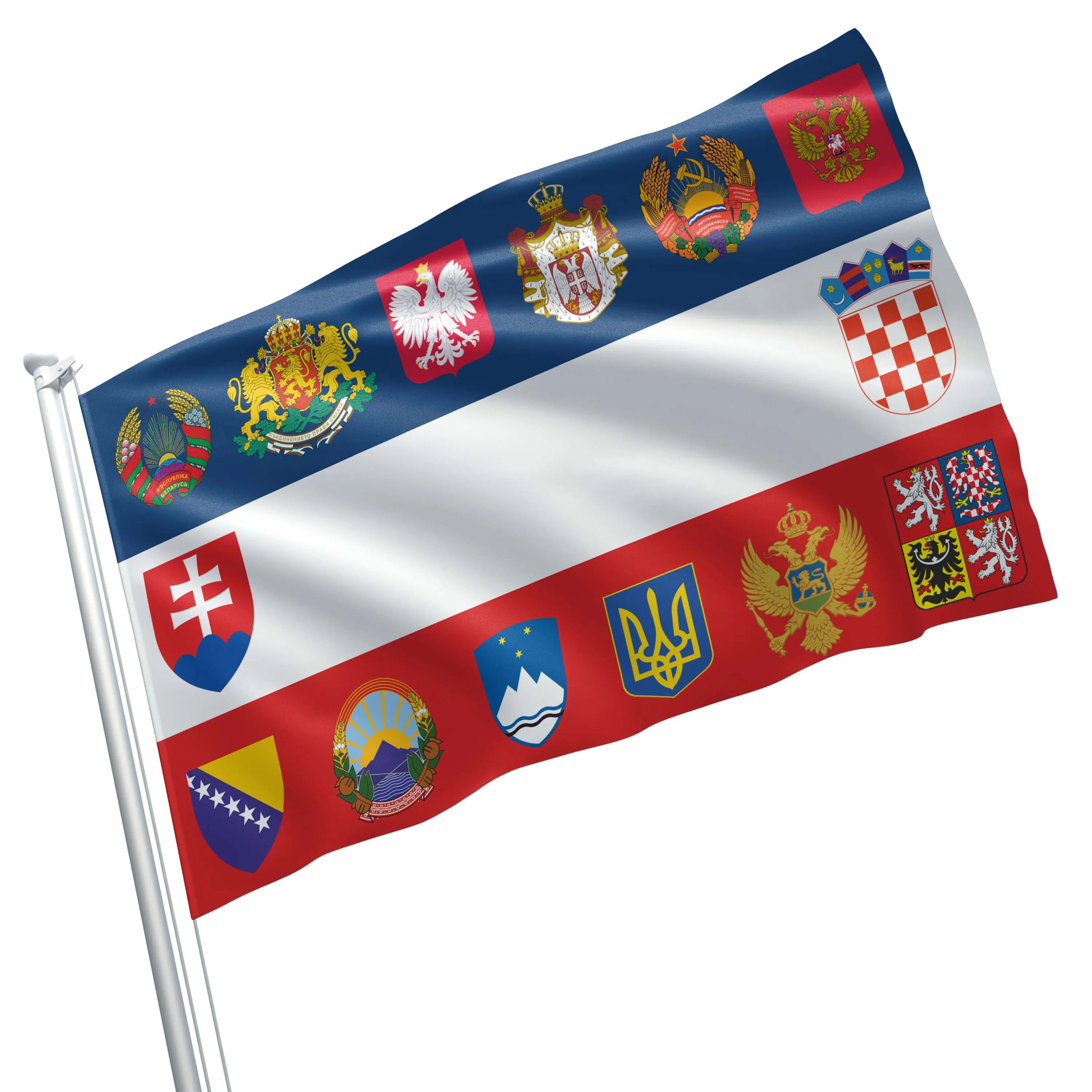 Slavic Union Flag Banner